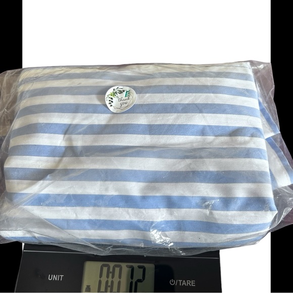 AYR The Deep End Shirt Women’s Blue White Striped Button Up Long Sleeve Small - Picture 10 of 10